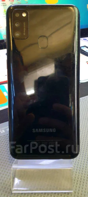 Samsung Galaxy M21. �/�, ������, 3G, 4G LTE, Dual-SIM, NFC ����