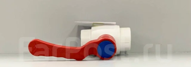 Кран шаровый полипропиленовый д25, горячая вода - Сантехника и ...