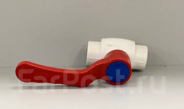 Кран шаровый полипропиленовый д25, горячая вода - Сантехника и ...