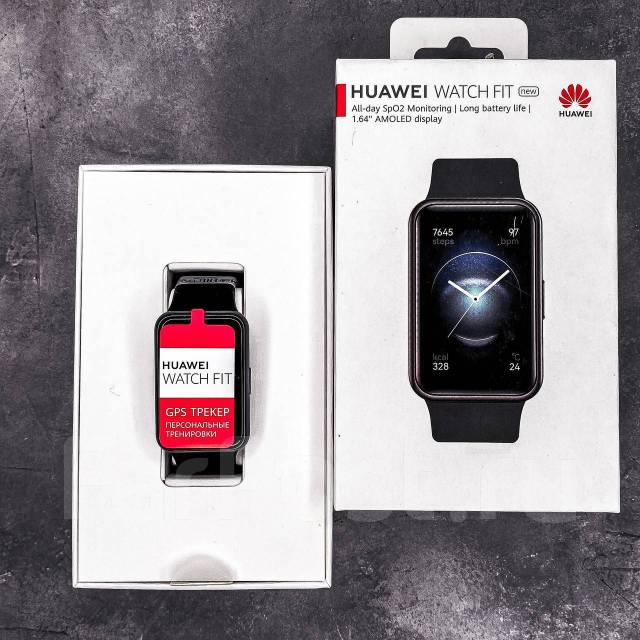 Смарт-часы Huawei Watch Fit new (TIA-B09) Ростест, GPS, Android, iOS ...
