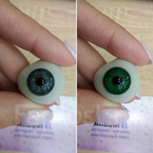 Цветные контактные линзы на 3 месяца Hera elegance green - Медицинские ...