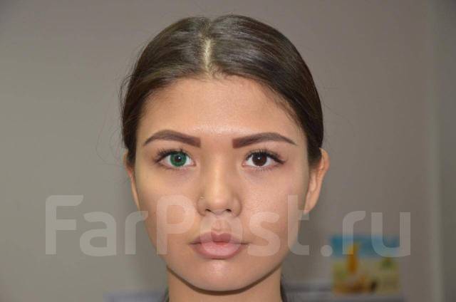 Цветные контактные линзы на 3 месяца Hera elegance green - Медицинские ...