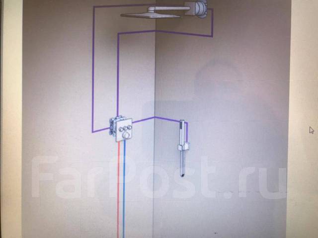 Душевая система Grohe скрытого монтажа - Сантехника и водоснабжение во ...