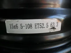 Tec SpeedWheels. 6.0x15", 5x108, ET52.5, �� 63,3���. ����