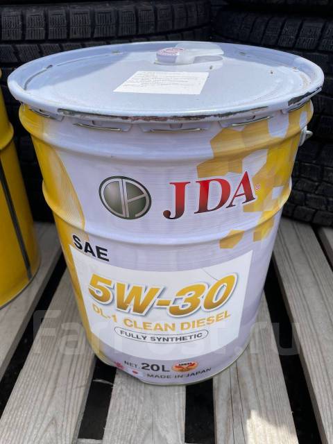 Масло JDA 5W-30 DL-1 Clean Diesel, синтетическое, 20,00 л. дизель, для ...