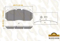 ������� ��������� (MAN/Renault 29083/29030/29053/29113) Sonder 180020006 ������ 81508206016 180020006 ����