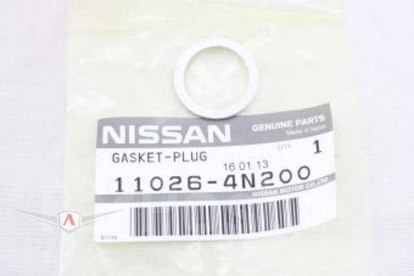 11026 00q0h прокладка пробки маслосливного отверстия nissan
