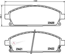������� ��������� NP2009 (PF-2531) Nisshinbo NP2009 ����