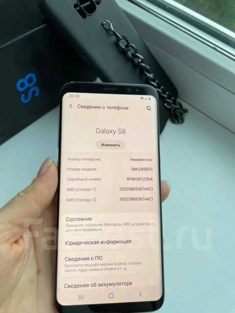 Samsung Galaxy S8. �/�, ������� ����