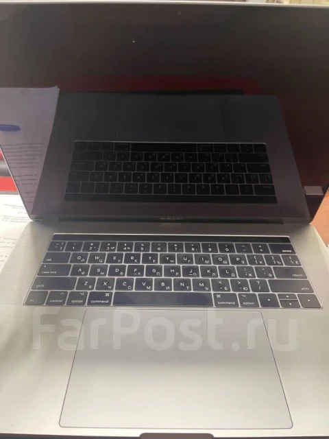 Apple MacBook Pro 15 2017 Mid. 15.4", 2,8����, ��� 16 ��, ���� 256���, WiFi: 1, Bluetooth: 1, ����������� �� 10��. ����