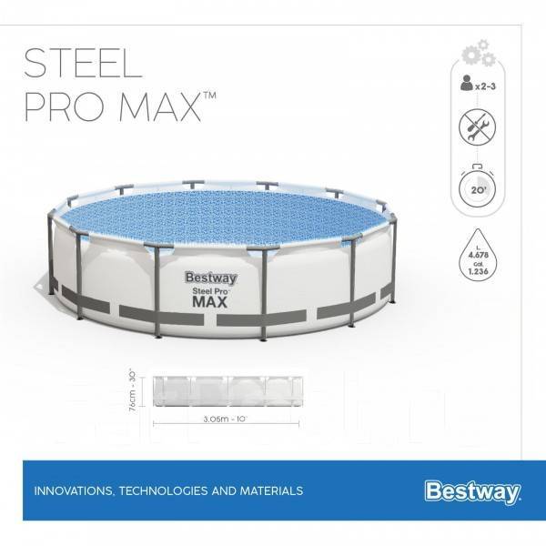  бассейн Steel Pro Max 305х76см. Распродажа - Сад и огород во .