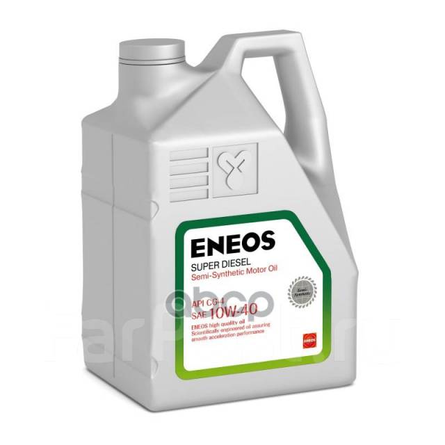 Масло Моторное Eneos Diesel Super 10w40 Cg-4 Полусинтетика 6л (1/3 ...