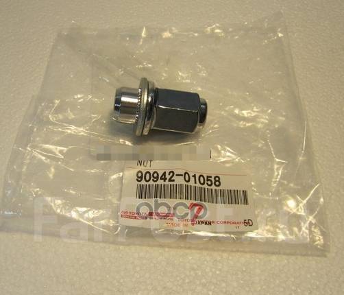Гайка Колесная 12*1.5 Закрытая С Шайбой 90942-01058 Toyota арт. 90942 ...
