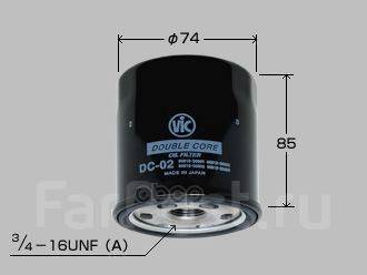 Фильтр Масляный Vic Double Core Dc-02 (C-111) Yamaha; Toyota; Saab ...
