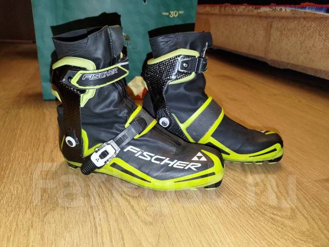 Продам лыжные ботинки Fischer NNN RCS Carbonlite Skating RL, б/у, вналичии. Цена: 9 100₽ в Хабаровске