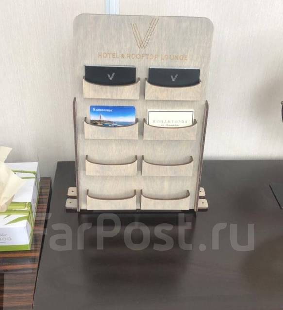 Визитница. Стенд для визиток. Стойка под визитки. Короб для визиток ...