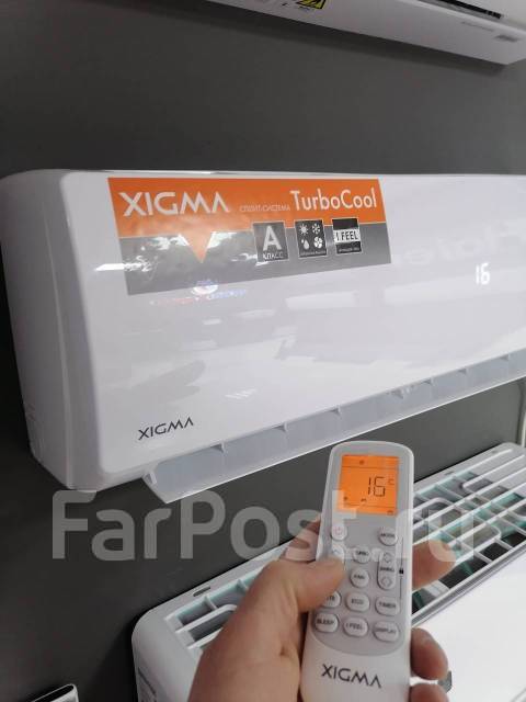 Кондиционер Xigma Turbocool XG-TX21RHA 21 м2 Сердце Toshiba Свежак2024 ...