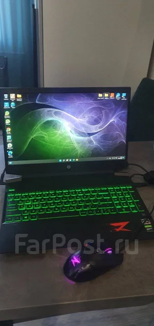 HP Pavilion Gaming 15. 15.6", 3����, ��� 8 ��, ���� 512���, WiFi: 1, Bluetooth: 1, ����������� �� 12��. ����