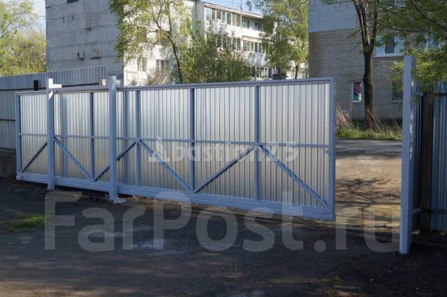 Забор, Ограждение, Установка забора, Леера, Ворота, поручни, под заказ ...