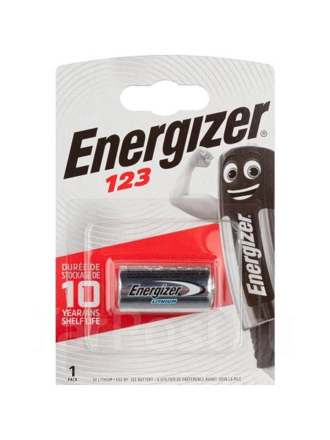 Батарейка Energizer EL123 (CR123) BL1 Lithium 3V арт. 03185, новый, в ...