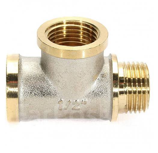 Тройник 1/2 FFM TIM - Сантехника и водоснабжение во Владивостоке