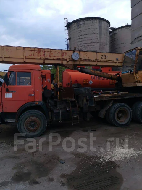 Услуги автокрана 25т в Хабаровске