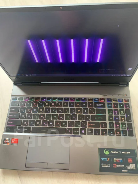 MSI Alpha 15. 16.4", 3,2����, ��� 16 ��, ���� 1 000���, WiFi: 1, Bluetooth: 1, ����������� �� 7��. ����