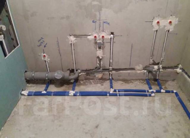 Установка водонагревателя, замена радиаторов. Сантех раб, пол. спектр ...