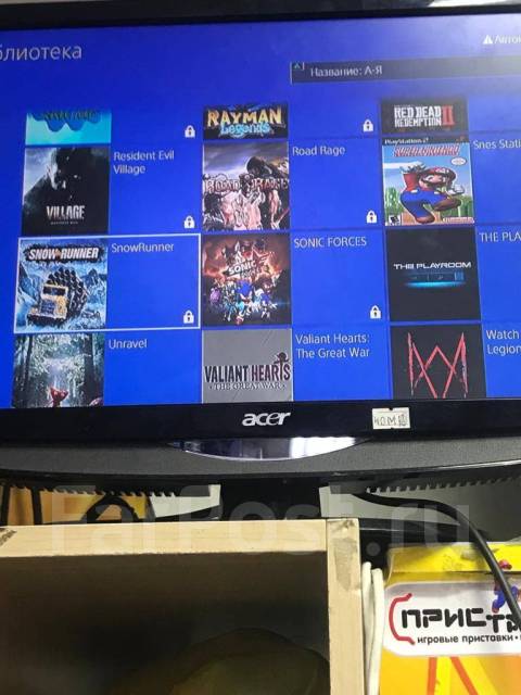 Sony PlayStation 4 слим 500 гб + 25 игр приставкин центр, новый, в ...