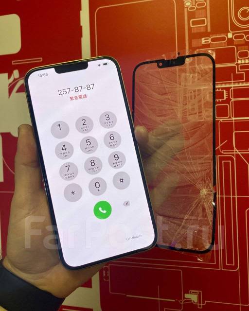 Замена стекла дисплея Apple iPhone! Все модели во Владивостоке
