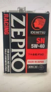 Idemitsu Racing. 5W-40, �������������, 4,00��. ��� ����� �� ����������� ����