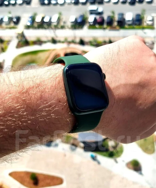 Apple Watch Series 7. GPS, NFC, SIM-�����, IP67, IP68 ����