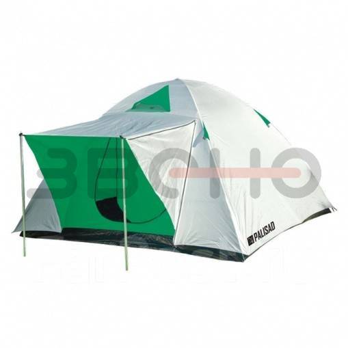 Палатка двухслойная трехместная 210x210x130 см, Camping Palisad, новый ...