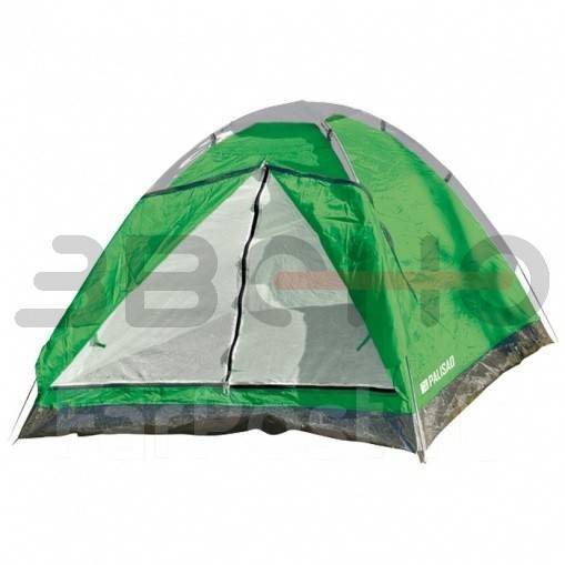 Палатка однослойная двухместная, 200х140х115 см, Camping Palisad, новый ...