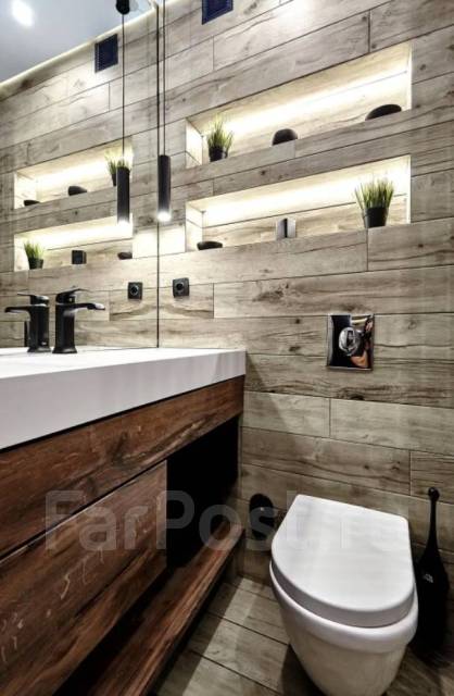 Комплексный ремонт ванной комнаты, санузел под ключ от 80000 во ...