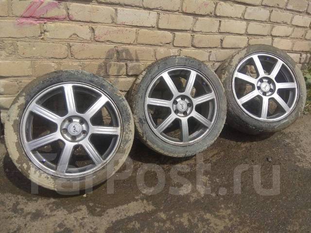 Диски c резиной 225/45/18, Subaru auto accessories, 18", 1 шт, 5x114.3 ...