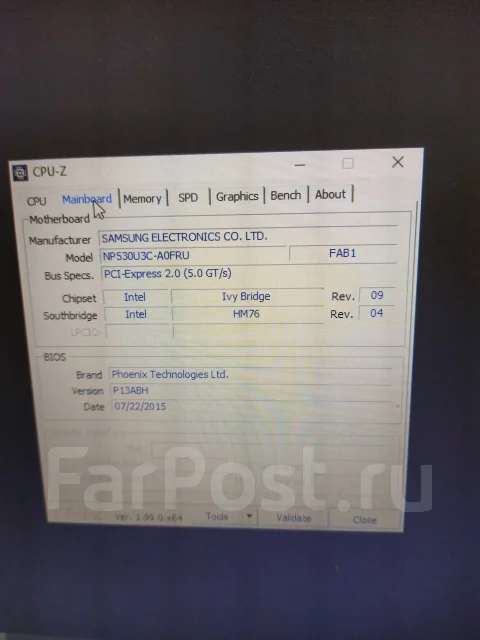 Samsung 530U3C. 13.3", 1,8����, ��� 8 ��, ���� 300���, WiFi: 1, Bluetooth: 1, ����������� �� 2��. ����