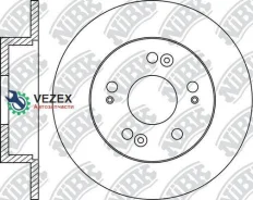 ���� ��������� Honda Accord 03- ����. NIBK RN1203 RN1203 ����
