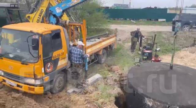 Установка шамбо \"Под Ключ\" в Хабаровске