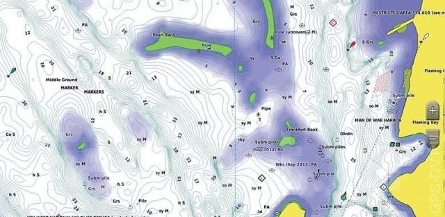 ����� ������� Garmin BlueChart (+Navionics) g3 Vision VAE002R (mSD/SD) ����