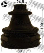 ������� ���� ���������� �������� 88x100x24.5 | ����/��� | Febest 2115Gelht 2115GELHT ����