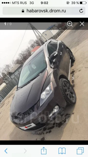 Mazda CX-7. �������, 4wd, 2.3 (238��.�.), ������, 188 000����. �� ����