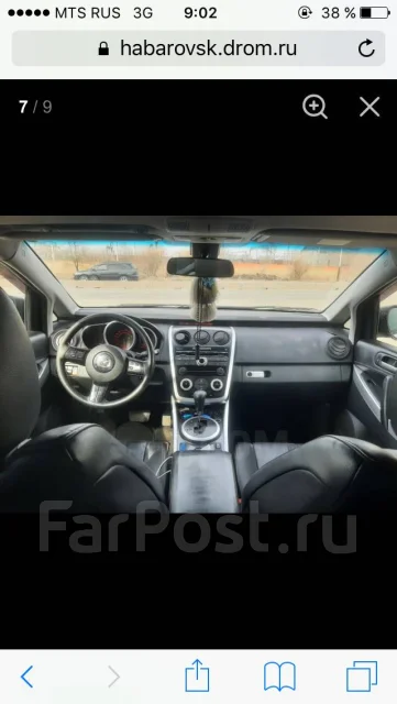 Mazda CX-7. �������, 4wd, 2.3 (238��.�.), ������, 188 000����. �� ����