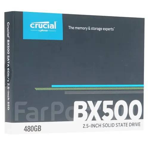 SSD диск (накопитель) 2,5" 480GB Crucial BX500 CT480BX500SSD1 ...