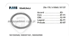 ������ ��������� Nissan/ Honda/ Opel/ Rover 52*60,5*4,4 Autopartner P115 P115 ����
