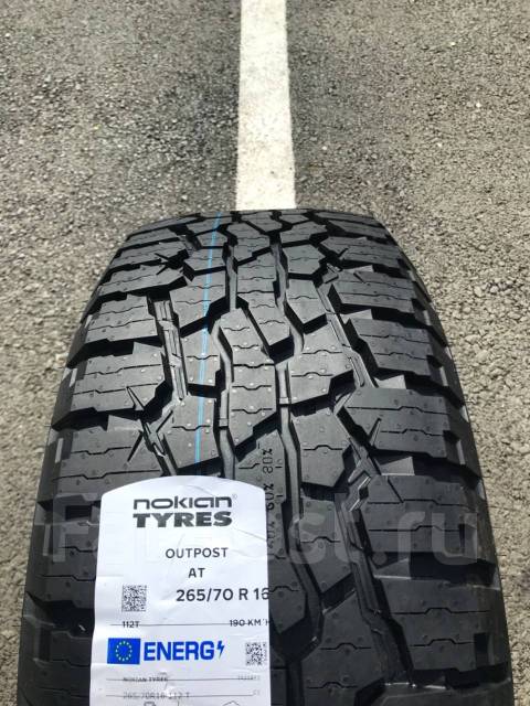 Шины 265/70R16 Nokian Tyres Outpost AT 112T. 