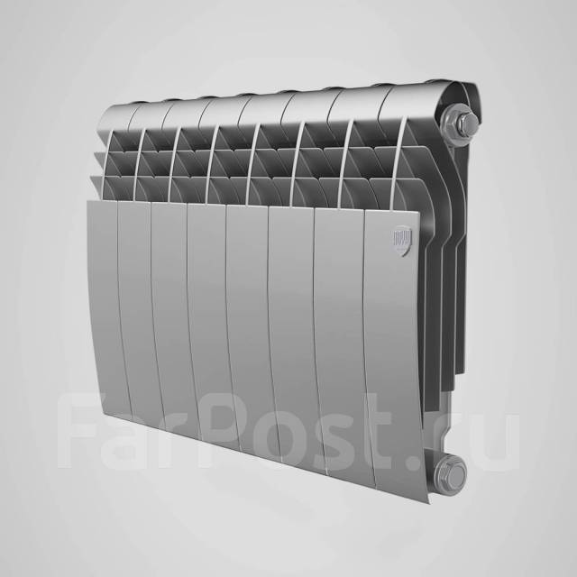 Радиатор Royal Thermo Biliner 350 Silver Satin 8 секции, новый, в ...