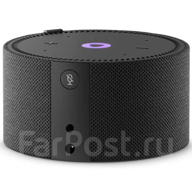 Акустическая система Яндекс. Станция Мини Плюс Черная YNDX-00021 без ...