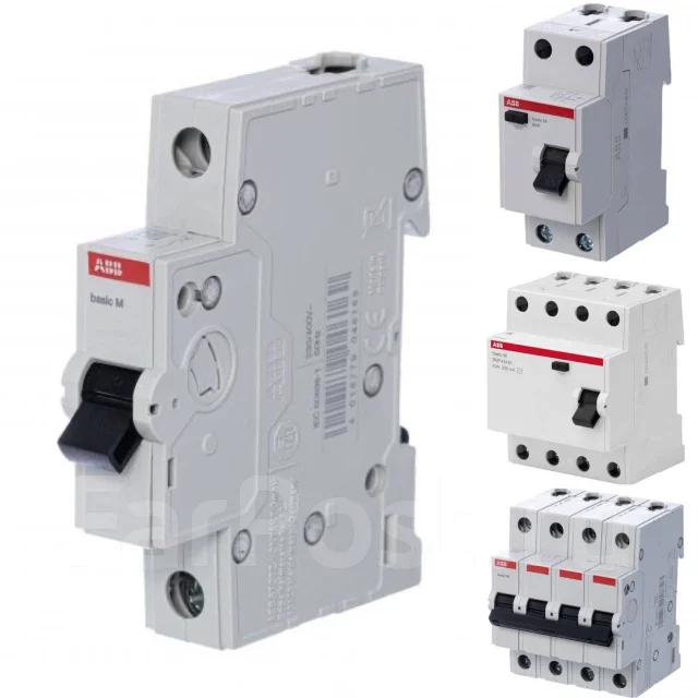 Автоматический выключатель / АВДТ (ДИФ) /ВДТ (УЗО) / Выкл. нагрузки ...