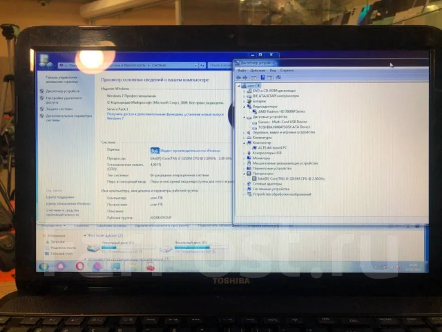 Toshiba. WiFi: 1, Bluetooth: 1 ����